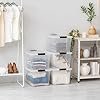 IRIS USA 40 QT Plastic Storage Box with Lid and Latches – 6 Pack – BPA-Free, See-Through Organizing Solution, Durable Nestable Stackable Containers, Secure Pull Handle – Clear - Image 4