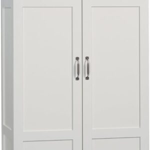 4+ 9 VIDEOS Sauder Select Storage Cabinet/ Pantry cabinets, White finish