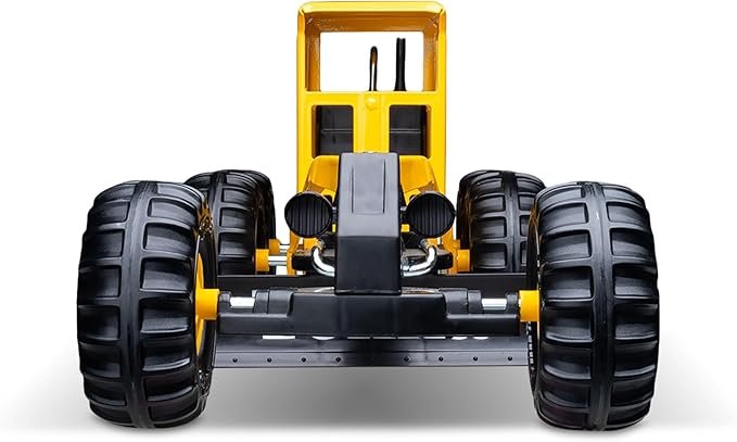 Tonka Steel Classics Road Grader – Made with Steel & Sturdy Plastic, Yellow Toy Construction Truck, Boys and Girls, Kids, Toddlers, Ages 3+ - Image 4