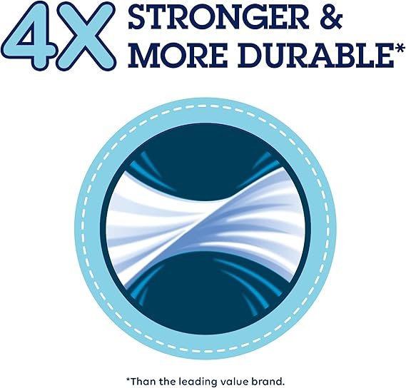 Quilted Northern Ultra Soft & Strong Toilet Paper, 48 Double Rolls, 48 = 96 Regular Rolls,12 Count (Pack of 4) - Image 3