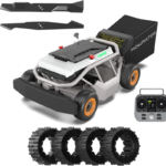 Mowrator 21in 4WD Remote Control Lawn Mower S1 1.12 Acre 50° Slope Climbing