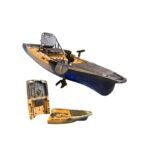 10ft Recon Modular Prop Drive Pedal Fishing Kayak | 430lbs Capacity | 2 Piece - Image 3