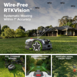 Greenworks 0.5 Acre RTKVision Navigation Robot Lawn Mower C20Z Wire-Free Smart Obstacle Avoidance - Image 12