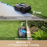 MOVA LiDAX Ultra 2000 Robot Lawn Mower with 4G with Garage for 0.5 Acre, No Wire No RTK+360° 3D LiDAR+AI Vision, 45% Slope, Cut Height 1.2″-3.9″, 150 Multi-Zone,Edge Cutting(Garage Shipped Separately) - Image 3