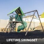 Lifetime Big Stuff Tube Slide Swing Set Playset - Image 2