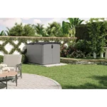Suncast 4 ft. x 6 ft. Resin Horizontal Storage Shed with Floor Kit - Image 2