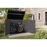 Suncast The Stow Away 5 ft. x 3 ft. Resin Horizontal Storage Shed with Floor Kit - Image 2