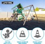 Lifetime Big Stuff Tube Slide Swing Set Playset - Image 10