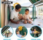 Lifetime Big Stuff Tube Slide Swing Set Playset - Image 4