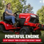 craftsman 46-in. 22.0 HP* KOHLER® V-Twin Hydrostatic TURN TIGHT™ Gas Riding Lawn Mower (T2400K) - Image 5