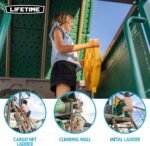 Lifetime Big Stuff Tube Slide Swing Set Playset - Image 5