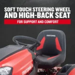 craftsman 46-in. 22.0 HP* KOHLER® V-Twin Hydrostatic TURN TIGHT™ Gas Riding Lawn Mower (T2400K) - Image 8