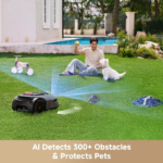 MOVA LiDAX Ultra 2000 Robot Lawn Mower with 4G with Garage for 0.5 Acre, No Wire No RTK+360° 3D LiDAR+AI Vision, 45% Slope, Cut Height 1.2″-3.9″, 150 Multi-Zone,Edge Cutting(Garage Shipped Separately) - Image 9