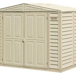 DuraMate 8x5.26 Vinyl Shed w/ Foundation Kit