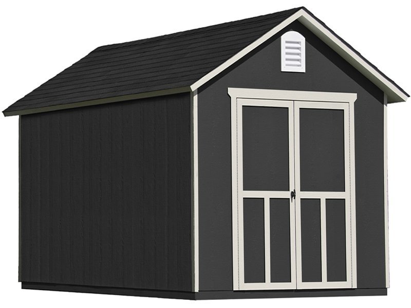 Handy Home Meridian 8x12 Wood Storage Shed Kit