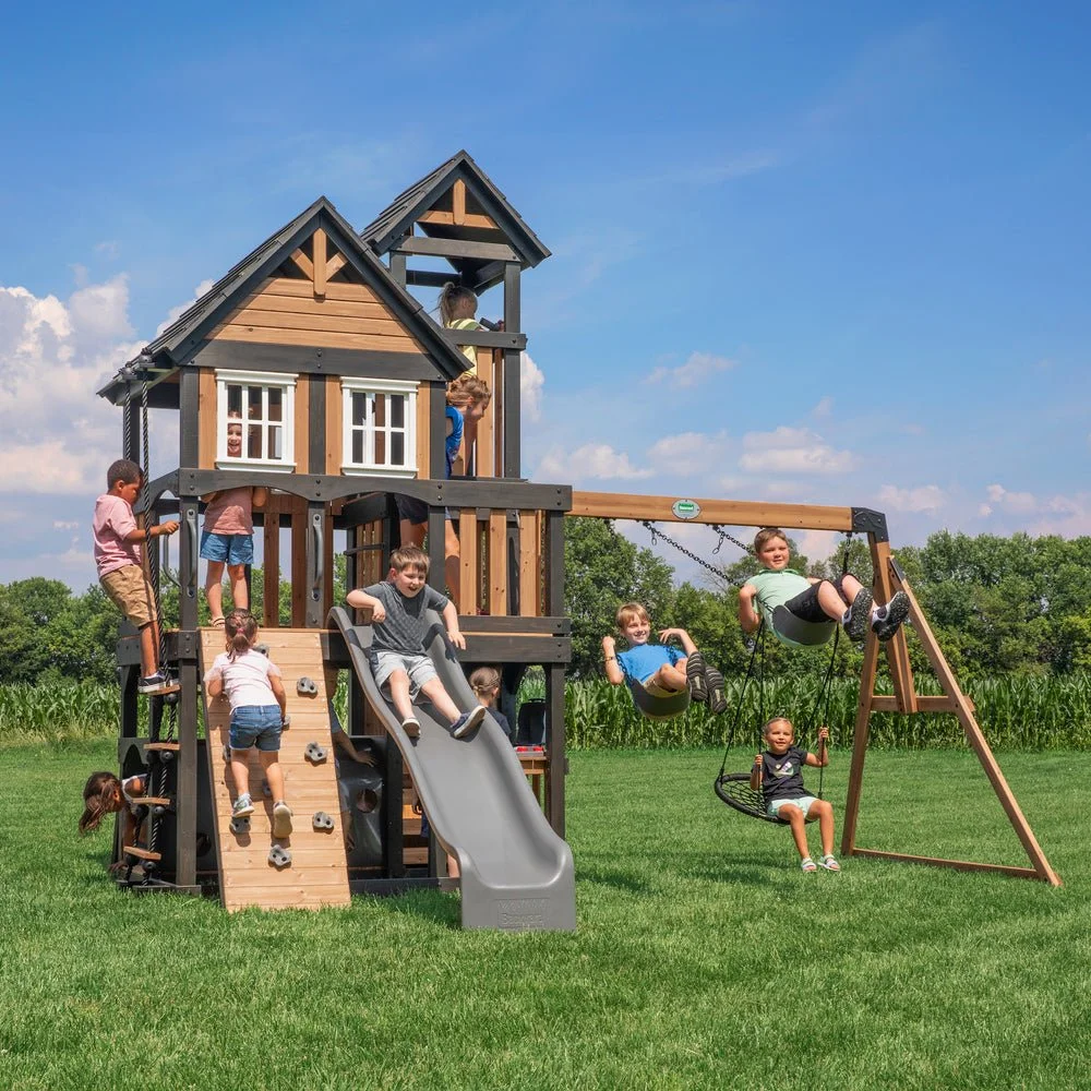 Mystic-Tower-Main-5.webp Backyard Discovery Mystic Tower Swing Set - Image 1