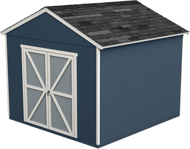 Handy Home Rookwood 10x10 Wood Storage Shed Kit