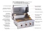 Sunstone Ruby 3 Burner Gas Grill - Image 3