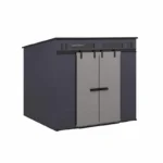 Suncast 8 ft. x 7 ft. Resin Standard Storage Shed with Floor Kit