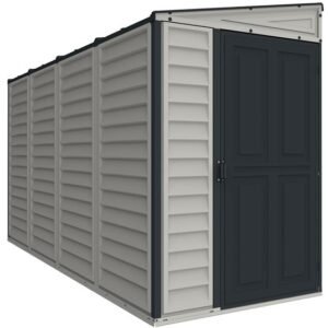 DuraMax 4x10 SideMate Plus Vinyl Shed w/ Foundation