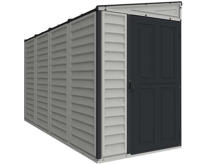 DuraMax 4x10 SideMate Plus Vinyl Shed w/ Foundation