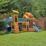 KidKraft Bear Cave Lodge Swing Set – Installation Available - Image 2