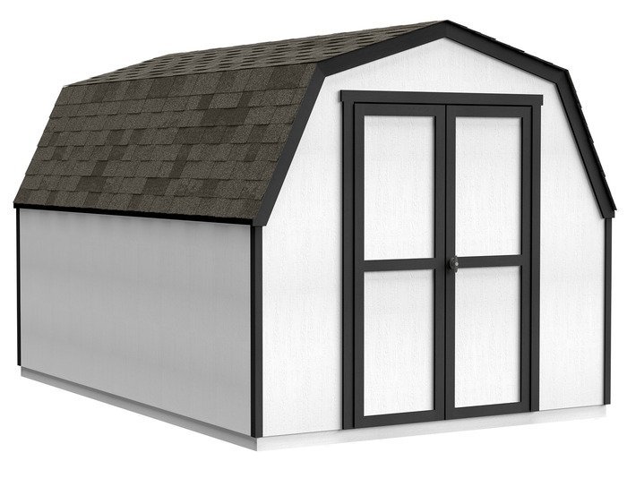 Handy Home Andover 8x12 Wood Shed Kit with Floor