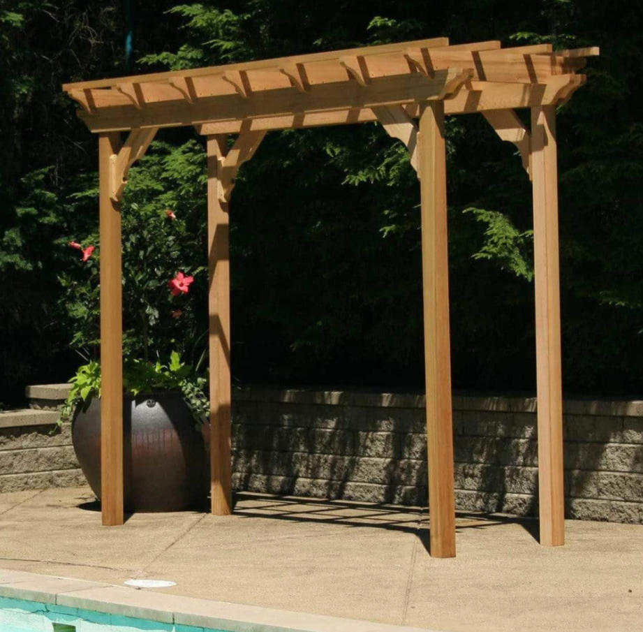 Red Cedar Monterrey Pergola