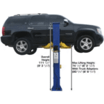 9000 LB Baseplate 2-Post Lift – 9KBPX - Image 4