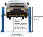 BP10000X Commercial Grade Baseplate 10 000 Lb. Capacity 2-Post Lift - Image 4