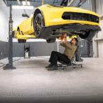 110V Portable Two-Post Garage Lift - Image 3