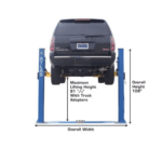 8000 Lb Capacity Baseplate 2-Post Lift - Image 3