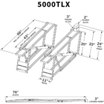 5000TLX – Extended-Length Portable Lift (5,000 lbs Capacity) - Image 8