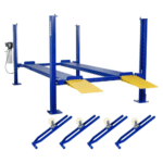 8500lbs 4-Post Car Lift with Caster Kits – PLA-1030 - Image 2