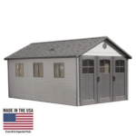 11×21 Storage Garage Kit W/ 9 Ft Wide Doors