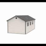 11×21 Storage Garage Kit W/ 9 Ft Wide Doors - Image 3