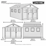 11×21 Storage Garage Kit W/ 9 Ft Wide Doors - Image 4