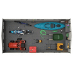 11×21 Storage Garage Kit W/ 9 Ft Wide Doors - Image 5