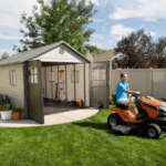 11×21 Storage Garage Kit W/ 9 Ft Wide Doors - Image 6