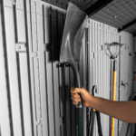 15′ x 8′ Dual Entry Outdoor Storage Shed, Gray - Image 9