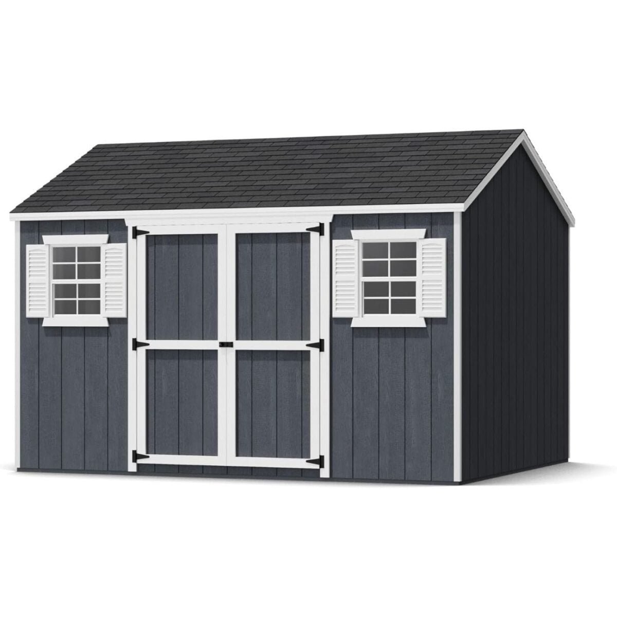 iben-product-256-image-1.jpg 10×12 Value Workshop Shed with Operable Windows, Outdoor Wood Storage - Image 1