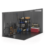 Modernist 10 ft. x 7 ft. Barn Door Storage Shed - Image 9