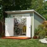 Olympia Do-it Yourself 10 ft. W x 7.5 ft. D Manufactured Wood Storage Shed - Image 3