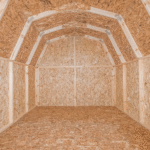 Ontario 8′ x 12′ Outdoor Wood Shed - Image 8
