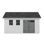 Scarsdale 12 ft. W x 16 ft. D Wood Storage Shed - Image 5