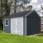 Sonata 12′ x 10′ Outdoor Wood Shed - Image 2
