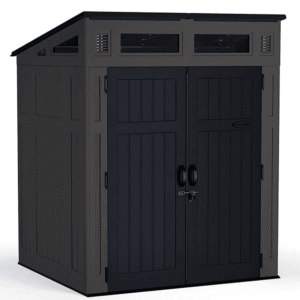 6-ft x 5-ft Resin Shed Lean-to Resin Storage Shed (Floor Included)