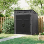 6-ft x 5-ft Resin Shed Lean-to Resin Storage Shed (Floor Included) - Image 2