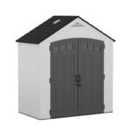 7-ft x 4-ft Vista Resin Storage Shed (Floor Included)