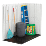 7-ft x 4-ft Vista Resin Storage Shed (Floor Included) - Image 5